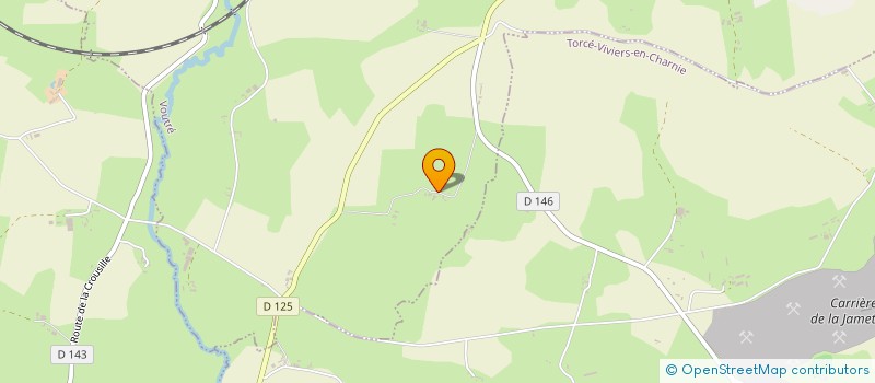 localisation de l'entreprise L'EDEN DOGS  VOUTRE