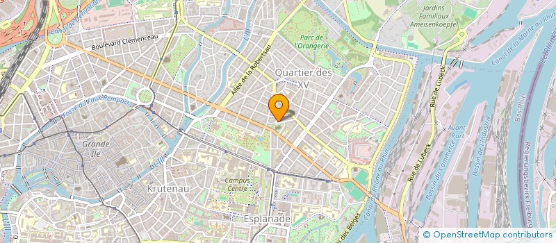 localisation de l'entreprise L'EDEN SANS GLUTEN  STRASBOURG