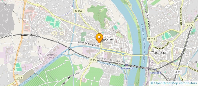 localisation de l'entreprise L'EDEN TRUCK à BEAUCAIRE