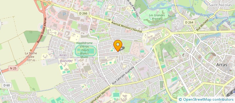 localisation de l'entreprise L'EDITO à ARRAS