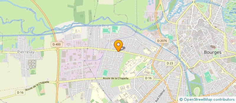 localisation de l'entreprise L'EFETARTARDS  BOURGES