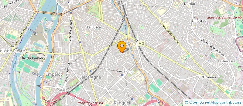 localisation de l'entreprise L'EFFERVESCENTE à TOULOUSE