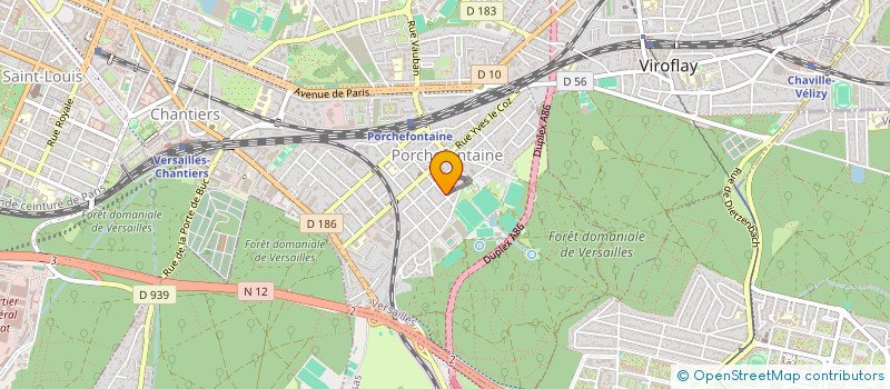 localisation de l'entreprise L'EFFET 3V à VERSAILLES