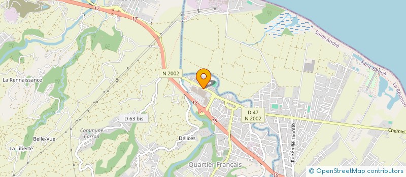 localisation de l'entreprise L'EFFET A L'EST  SAINTE-SUZANNE