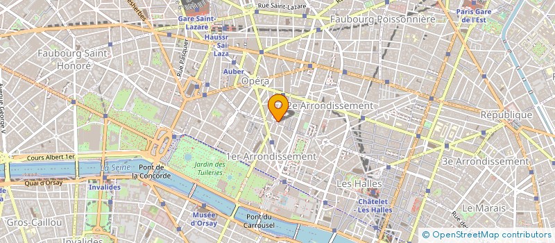localisation de l'entreprise L'EFFET BULLES à PARIS