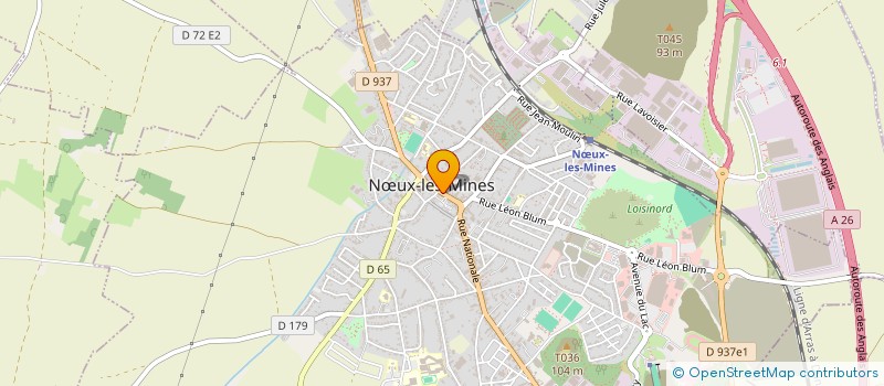 localisation de l'entreprise L'EFFET DECO  NUX-LES-MINES