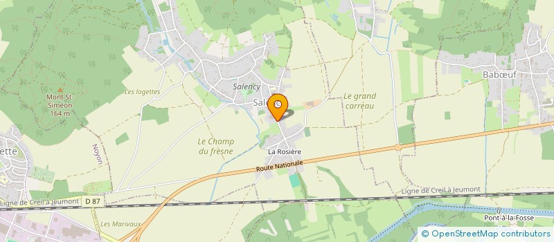 localisation de l'entreprise L'EFFET DES POSSIBLES  SALENCY