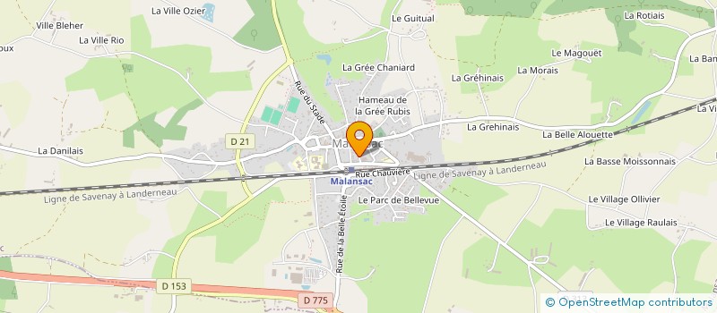 localisation de l'entreprise L'EFFET DOPPLER à MALANSAC