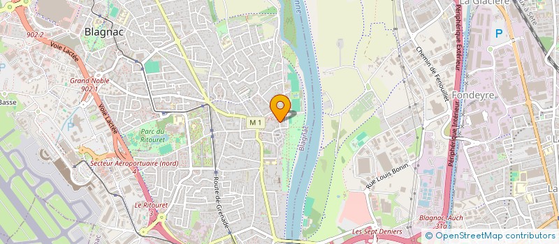 localisation de l'entreprise L'EFFET DU LOGIS à BLAGNAC
