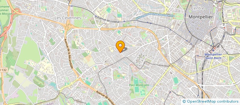 localisation de l'entreprise L'EFFET DU LOGIS à MONTPELLIER