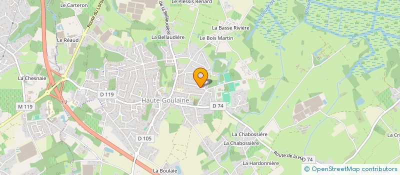 localisation de l'entreprise L EFFET DU SERVICE à HAUTE-GOULAINE