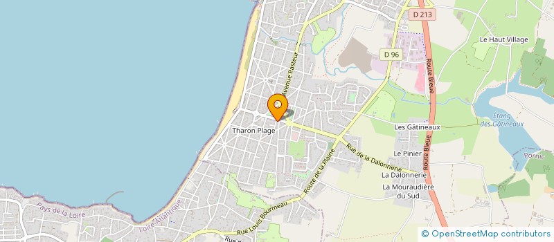 localisation de l'entreprise L'EFFET HALGAND IMMOBILIER  SAINT-MICHEL-CHEF-CHEF