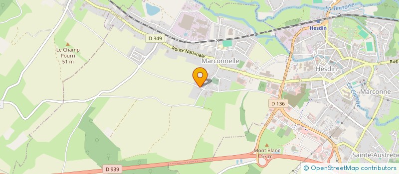 localisation de l'entreprise L'EFFET JUNGLE  MARCONNELLE