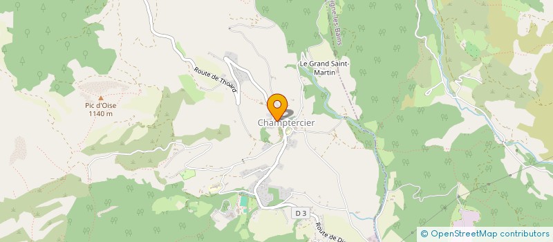 localisation de l'entreprise L'EFFET MAINS  CHAMPTERCIER