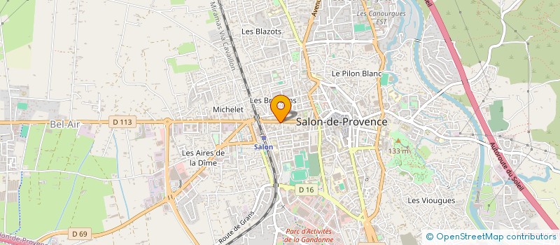 localisation de l'entreprise L'EFFET MELUSINE à SALON-DE-PROVENCE