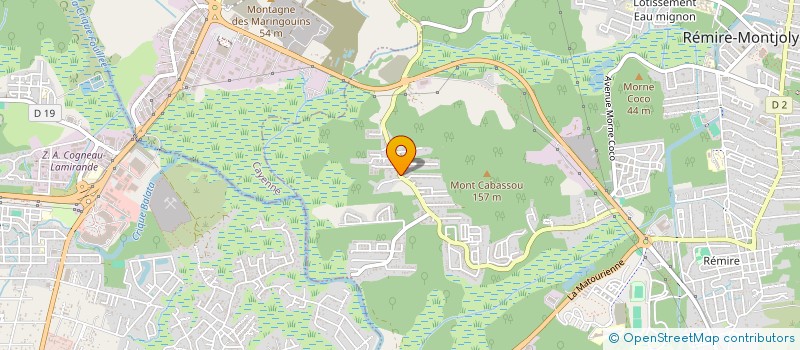 localisation de l'entreprise L'EFFET MORPHO  REMIRE-MONTJOLY