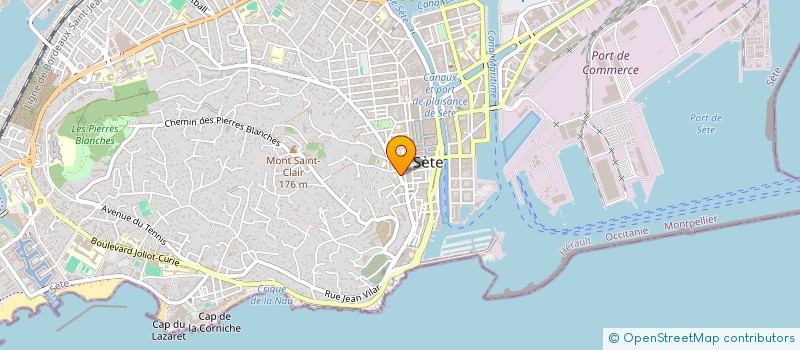 localisation de l'entreprise L'EFFET PAPILLON  SETE