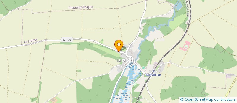 localisation de l'entreprise L'EFFET VIBRATION  LA FALOISE