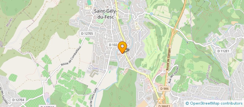 localisation de l'entreprise L'EFFET WAOW à SAINT-GELY-DU-FESC