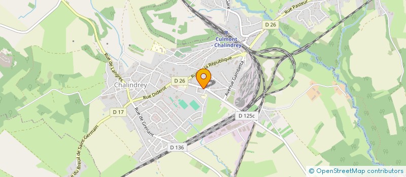 localisation de l'entreprise L'EFFORT DU COGNELOT à CHALINDREY