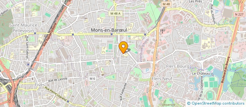 localisation de l'entreprise L'EFFRENE TIC  MONS-EN-BARUL