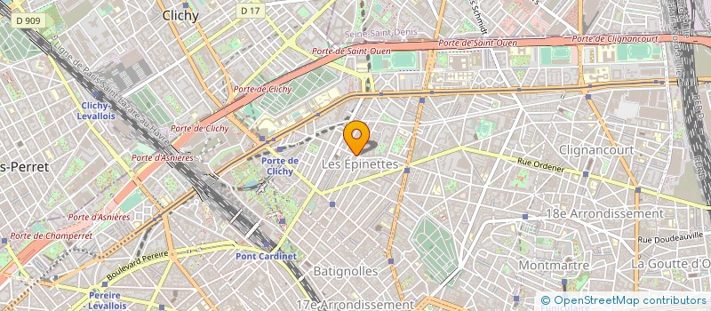 localisation de l'entreprise L'EGIDE à PARIS