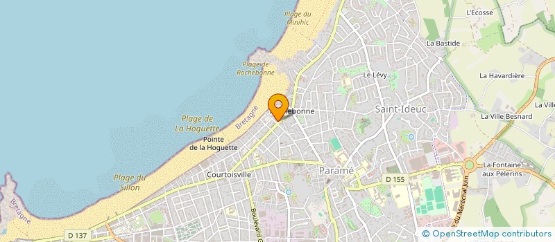 localisation de l'entreprise L'EGLANTINE  SAINT-MALO