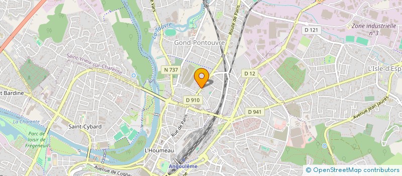 localisation de l'entreprise L EGLANTINE BEAUTE  GOND-PONTOUVRE