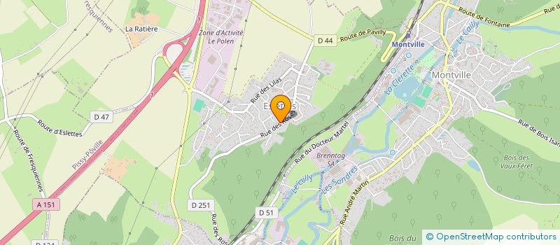 localisation de l'entreprise L'EGLISE D'ESLETTES : MEMOIRE ET PATRIMOINE  ESLETTES