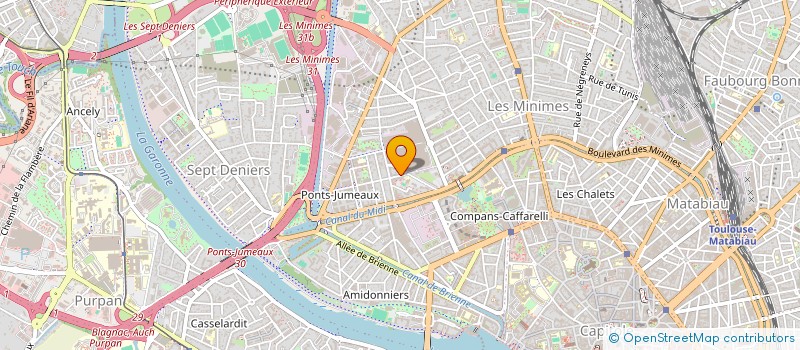localisation de l'entreprise L'EGREGOR à TOULOUSE