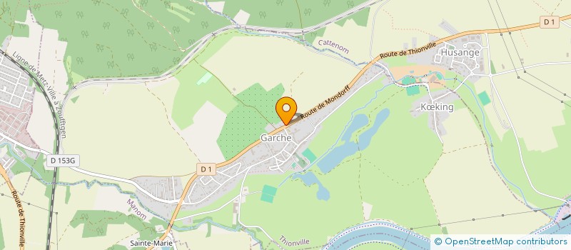 localisation de l'entreprise L'EKIP SARL  THIONVILLE