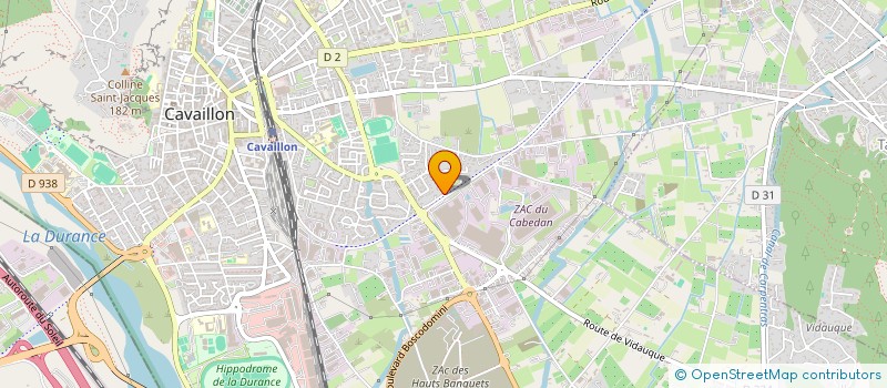 localisation de l'entreprise L'EKO DE BEAUREGARD  CAVAILLON