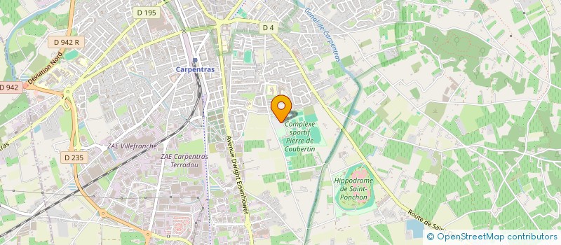 localisation de l'entreprise L ELAN CONTADIN à CARPENTRAS