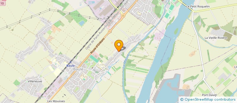 localisation de l'entreprise L ELAN DE MEUNG à MEUNG-SUR-LOIRE