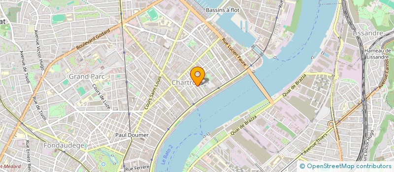 localisation de l'entreprise L'ELAN DU COEUR ZOGON  BORDEAUX