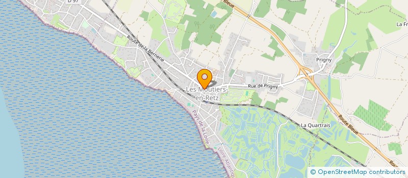 localisation de l'entreprise L ELAN MONASTERIEN  LES MOUTIERS-EN-RETZ