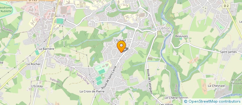 localisation de l'entreprise L'ELAN VITAL  DINAN