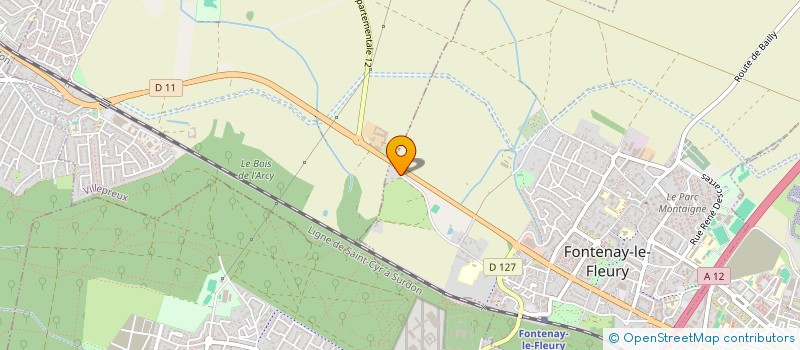 localisation de l'entreprise L'ELANCRIN à FONTENAY-LE-FLEURY