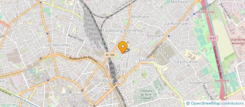 localisation de l'entreprise L'ELDORADO à TOULOUSE