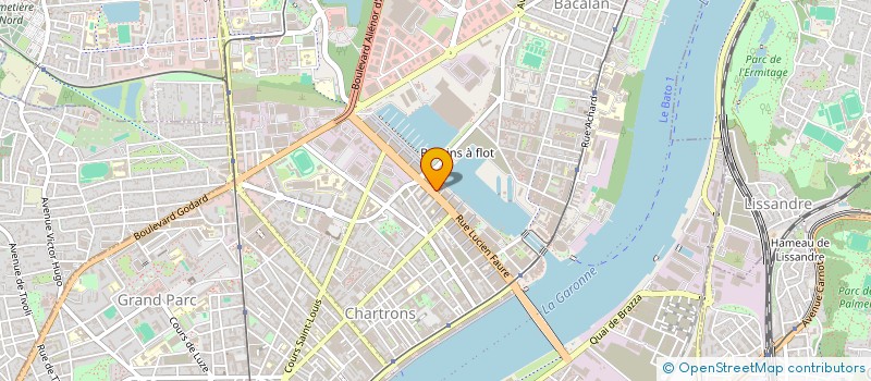 localisation de l'entreprise L'ELDORADO  BORDEAUX