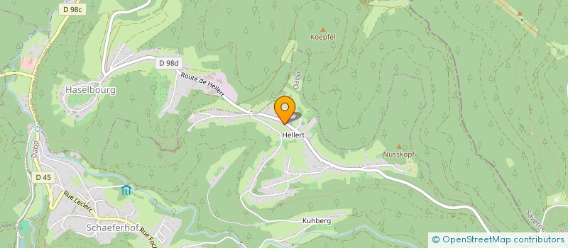 localisation de l'entreprise L'ELDORADO DES RENARDEAUX  DABO