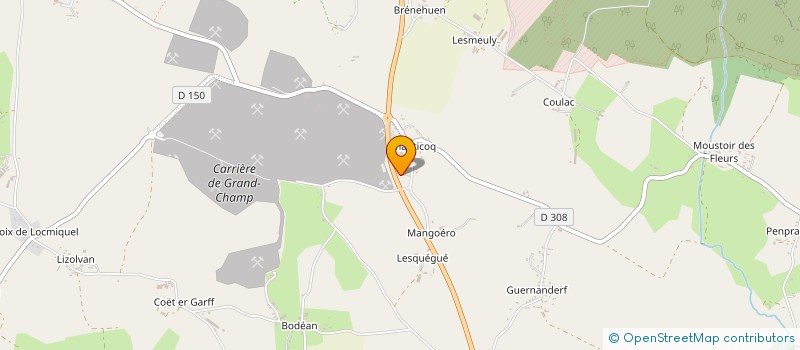 localisation de l'entreprise L'ELDORADO DU PECHEUR à GRAND-CHAMP