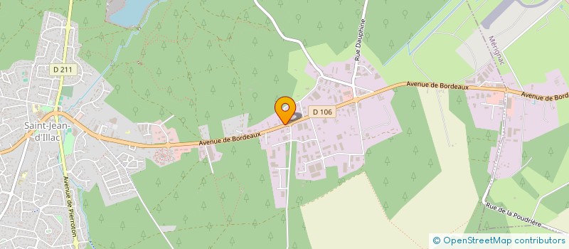 localisation de l'entreprise L'ELDORADO PUB  SAINT-JEAN-D'ILLAC