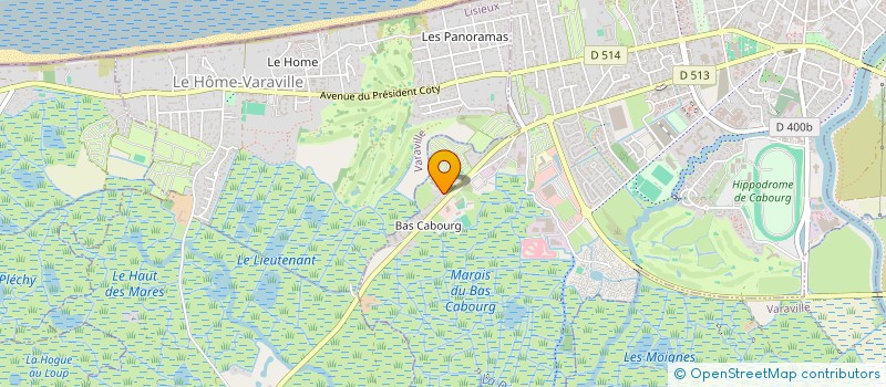 localisation de l'entreprise L'ELECTRICIEN TURET  CABOURG