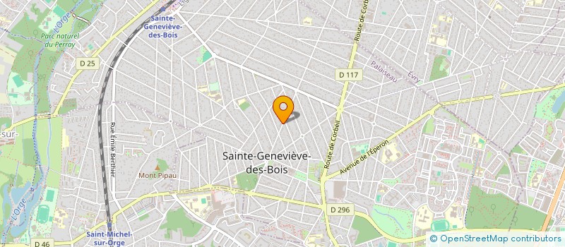 localisation de l'entreprise L'ELECTRICITE DE DEMAIN à STE GENEVIEVE DES BOIS