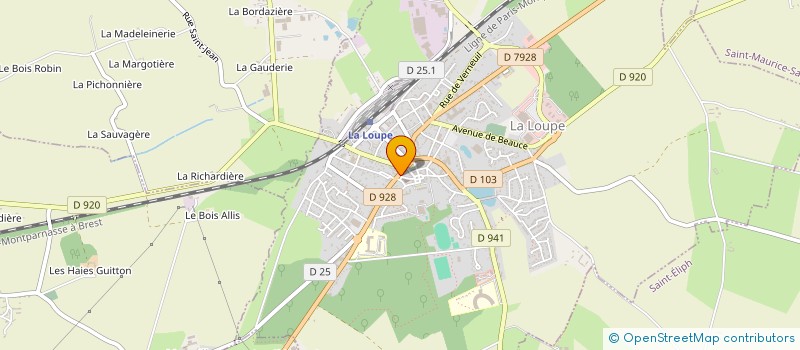 localisation de l'entreprise L ELECTRO A LA LOUPE à LA LOUPE
