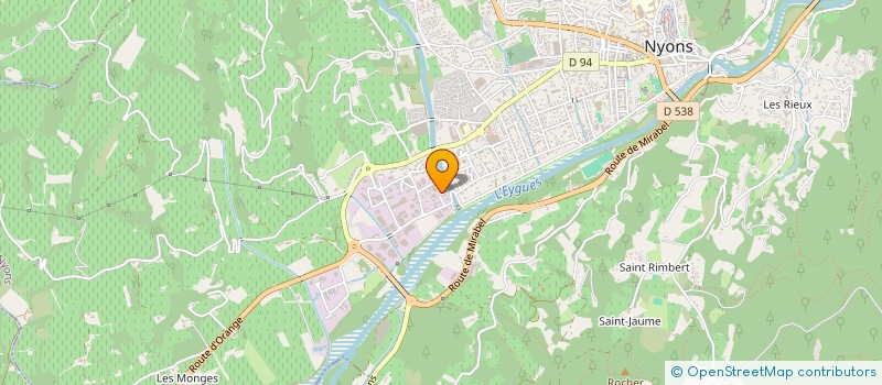 localisation de l'entreprise L' ELECTRON LIBRE  NYONS