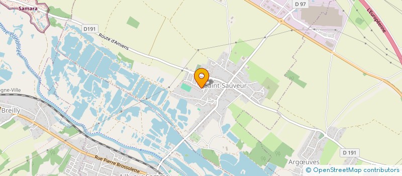 localisation de l'entreprise L'ELEFANT JAUNE à SAINT-SAUVEUR