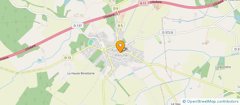 localisation de l'entreprise L'ELEGANCE à AUTHON-DU-PERCHE