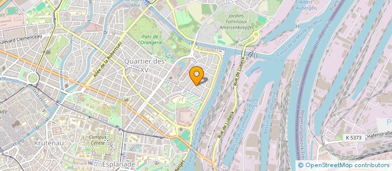localisation de l'entreprise L'ELEPHANT  STRASBOURG